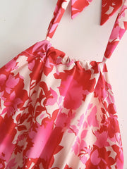 Summer Floral Print Dress