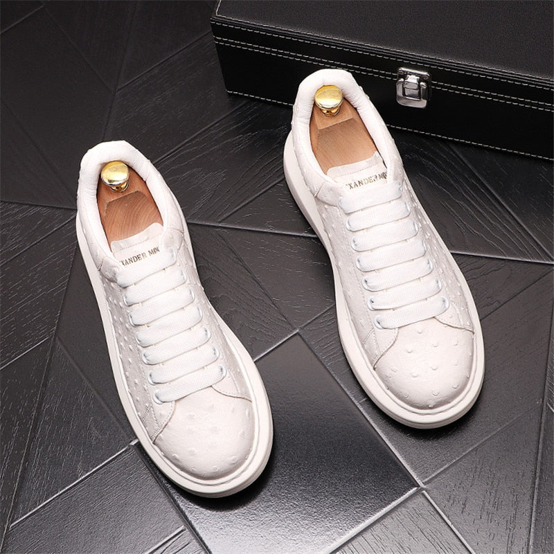 Leather Sneakers Trend