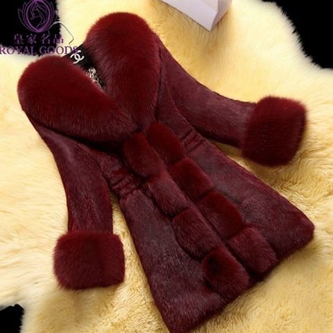 Faux Fur Women Coat