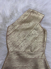 Gold Accent Dress