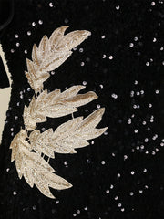 Modern Long Sequined Dress
