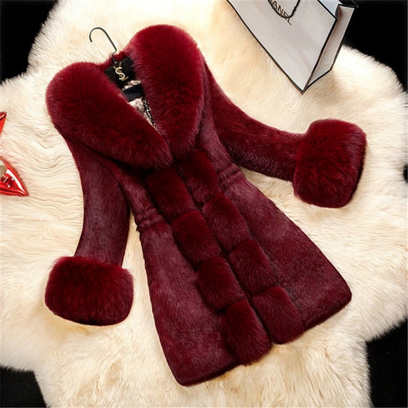 Faux Fur Women Coat