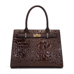 Lux Crocodile Pattern bag