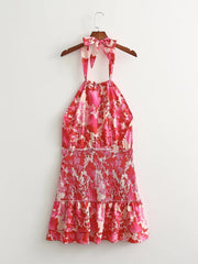 Summer Floral Print Dress