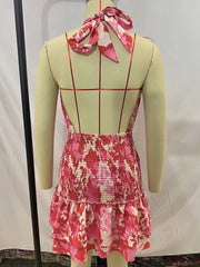 Summer Floral Print Dress