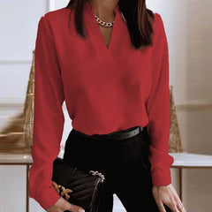 V-Neck Blouse