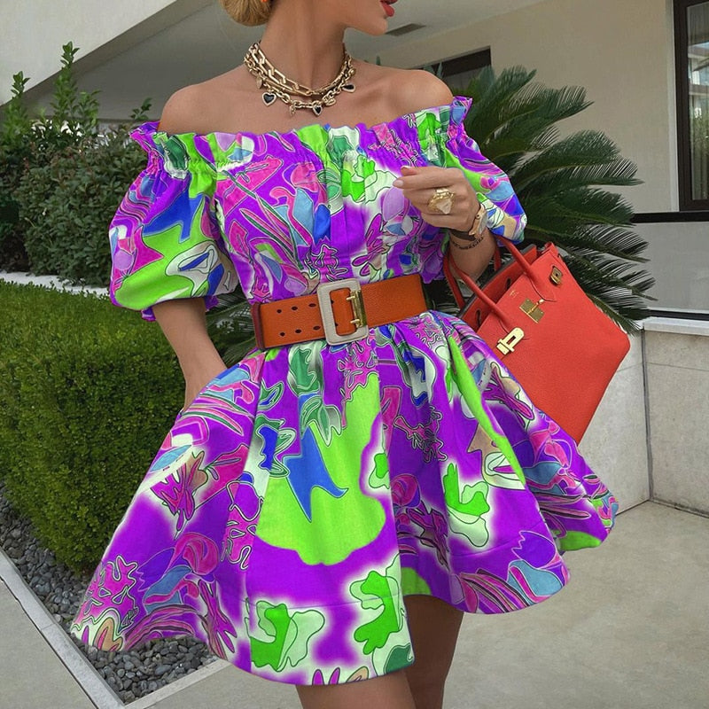 Summer Short Sleeve Dress
