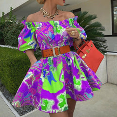 Summer Short Sleeve Dress