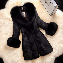 Faux Fur Women Coat