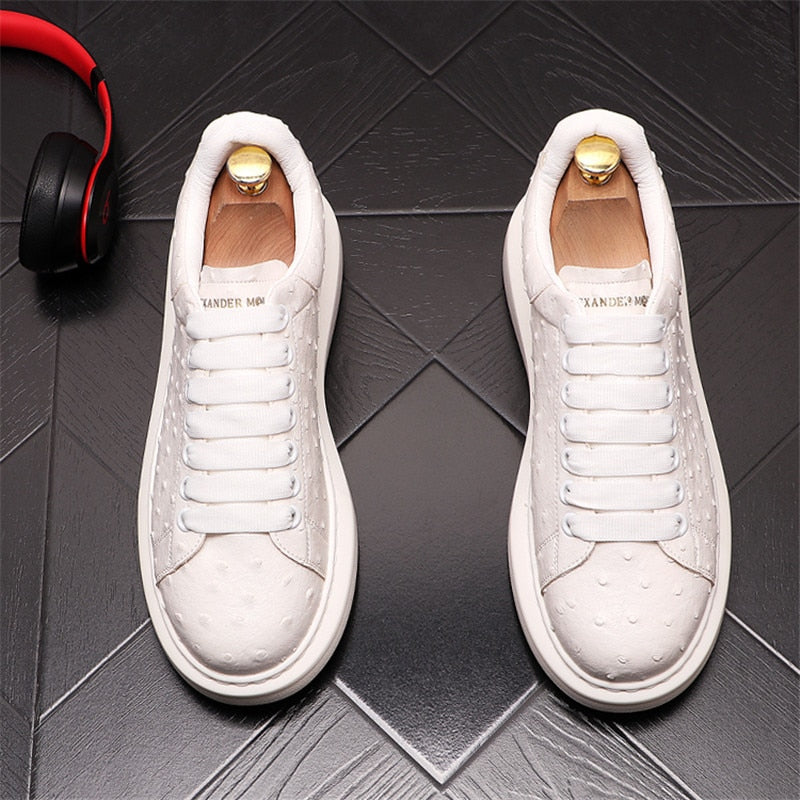 Leather Sneakers Trend