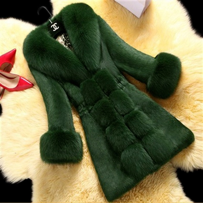 Faux Fur Women Coat
