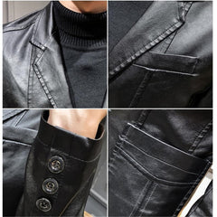 Pu Leather Jacket
