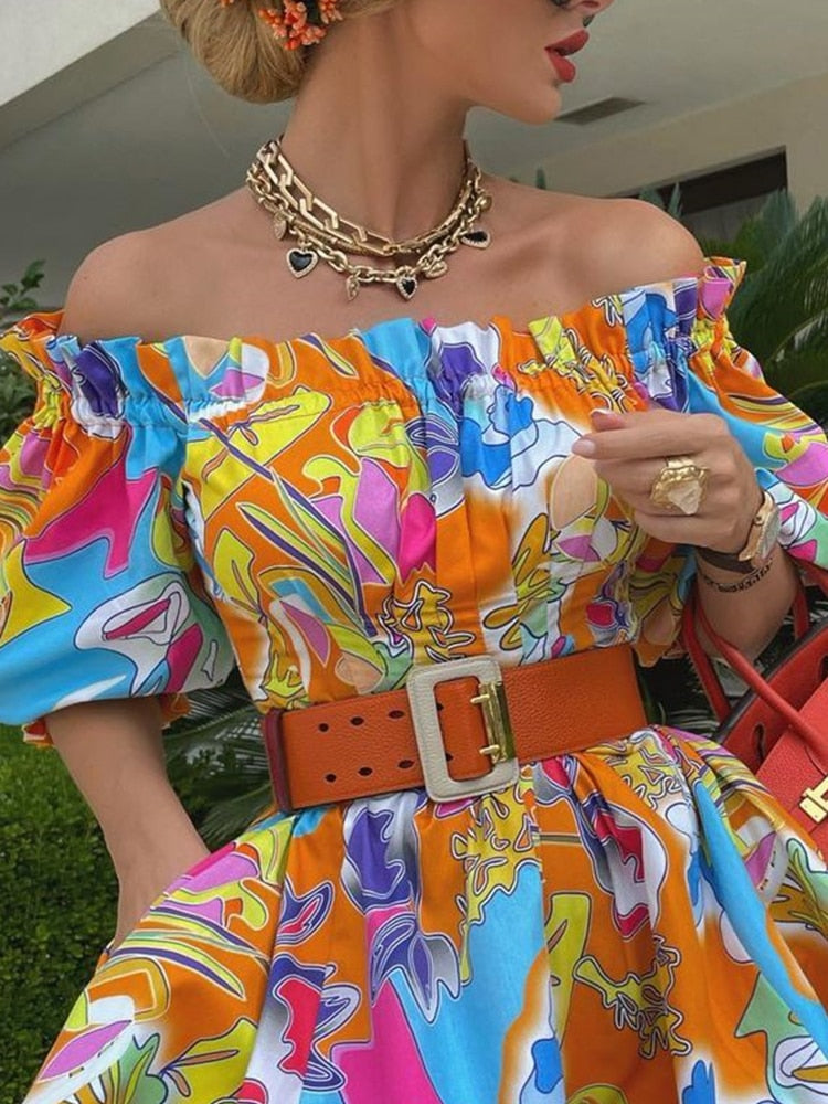 Summer Short Sleeve Dress