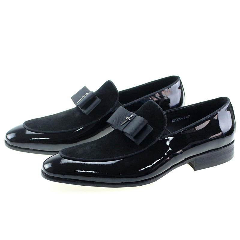 Genuine Leather and Cow Suede Shoes