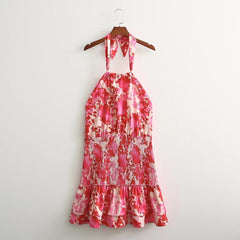 Summer Floral Print Dress