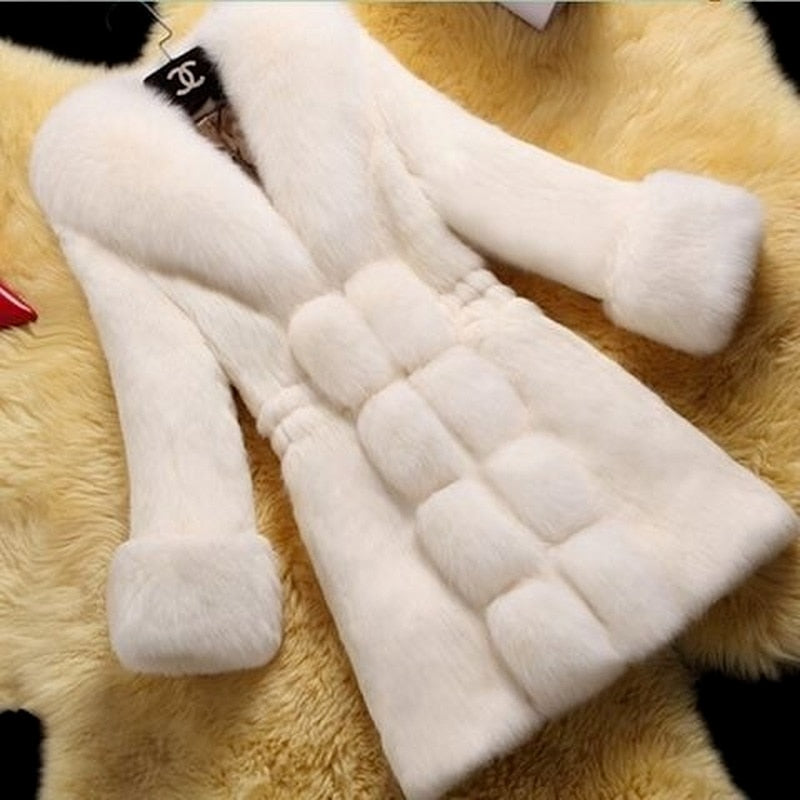 Faux Fur Women Coat