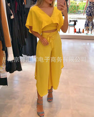 casual Top pants 2-piece set