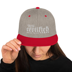UPSCALEBALLR Certified Snapback Hat