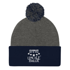 UB Unisex Pom Pom Knit Cap