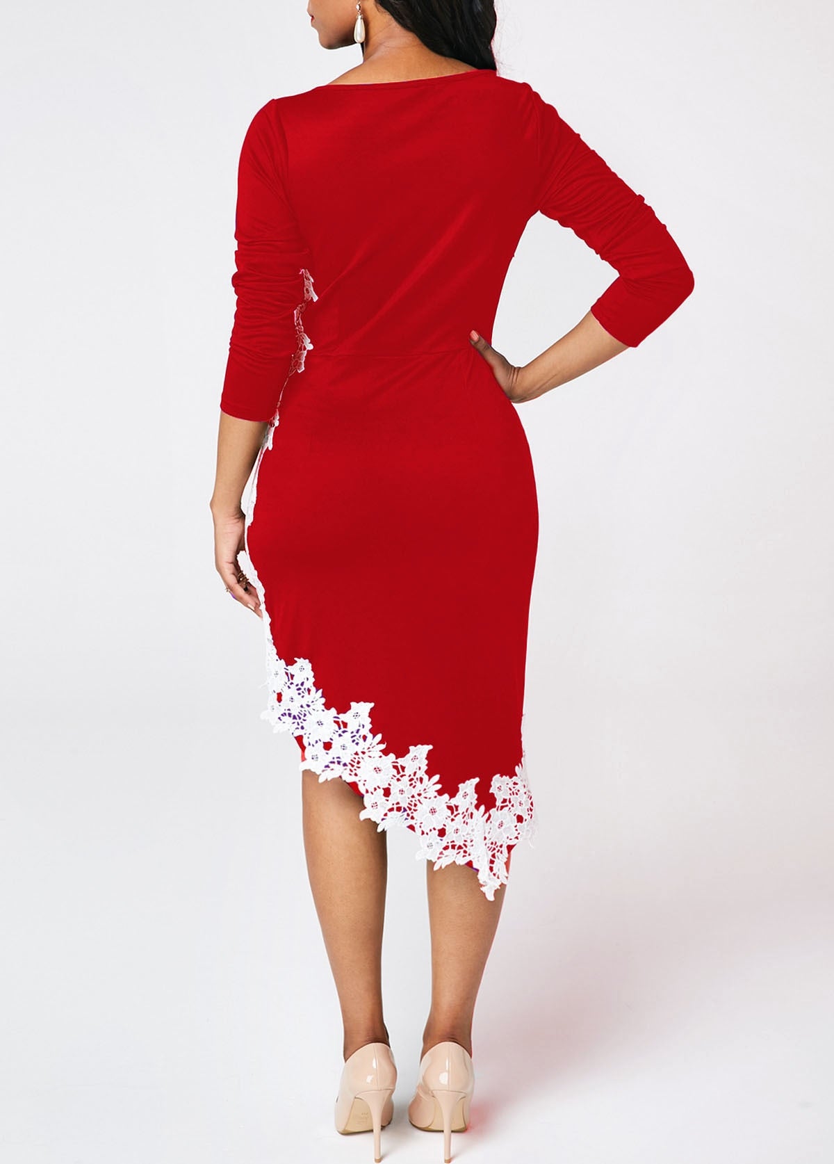 Sided Design Dress