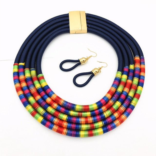 Ethnic Choker Necklace