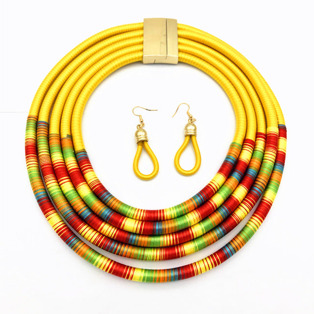 Ethnic Choker Necklace