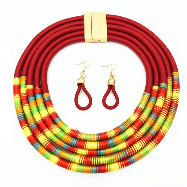 Ethnic Choker Necklace