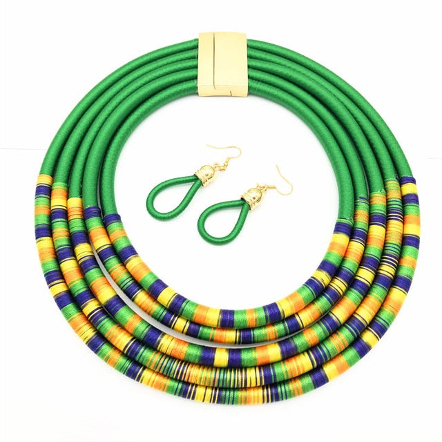 Ethnic Choker Necklace