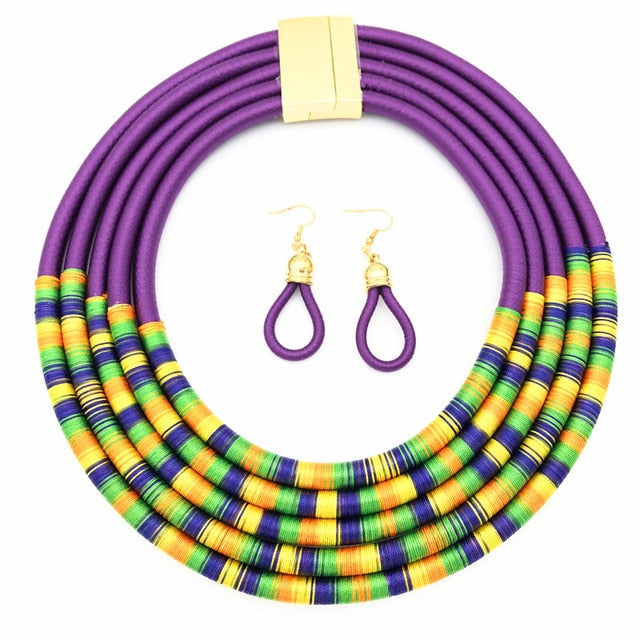 Ethnic Choker Necklace
