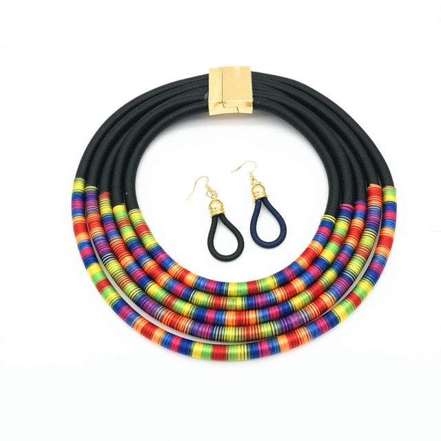 Ethnic Choker Necklace