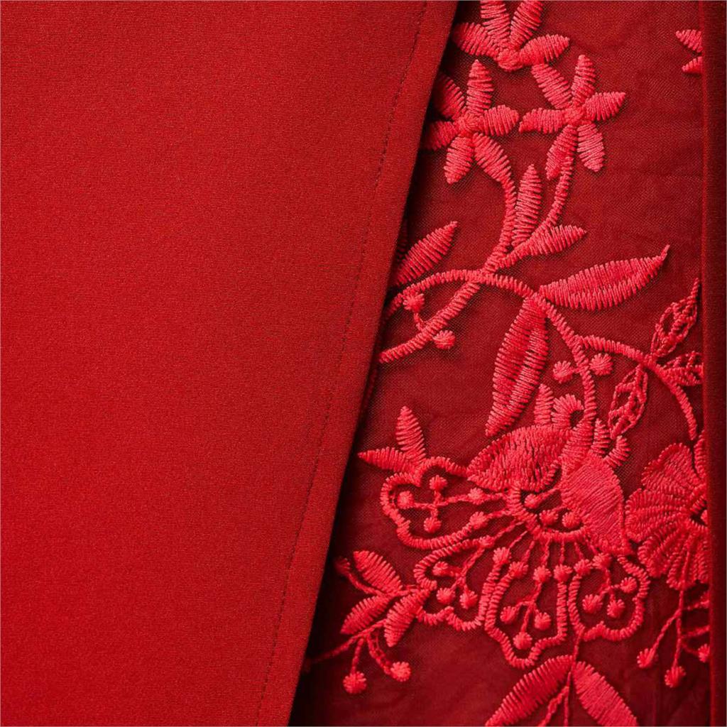 Embroidered Lace Dress