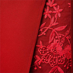 Embroidered Lace Dress