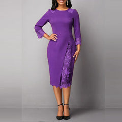 Embroidered Lace Dress