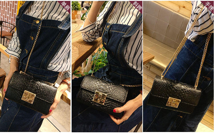 Alligator Leather Bag