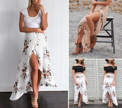Floral  long skirt