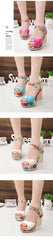 Women's Shoes Platform Lace Belt
