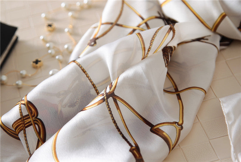 Women silk scarf fashion Shawl