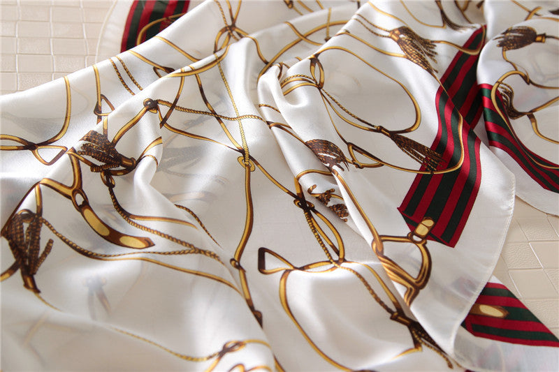 Women silk scarf fashion Shawl