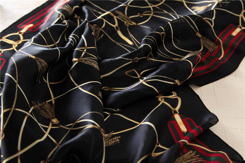 Women silk scarf fashion Shawl