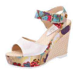 Women's Shoes Platform Lace Belt