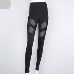 Sexy Mesh High Waist Slim Jogger Pants