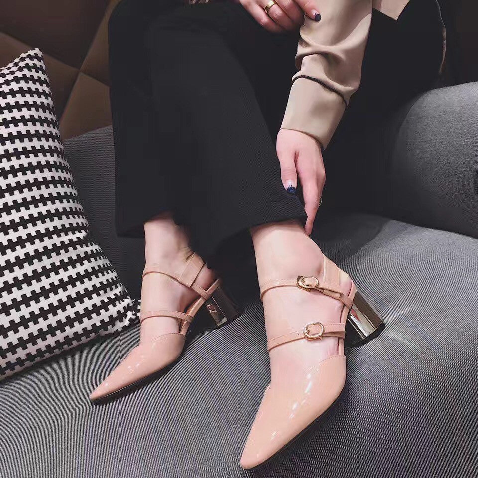 Designer Pink Shoes Pointed Toe