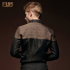 fashion casual black shirt