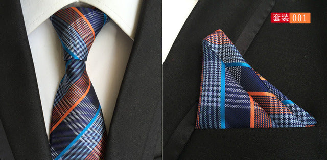 100% Silk tie set