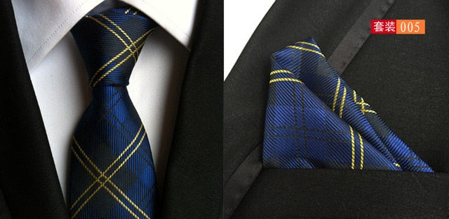 100% Silk tie set