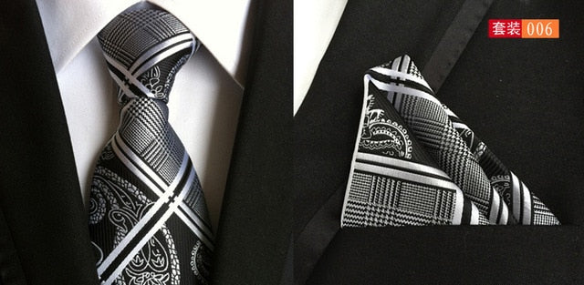 100% Silk tie set