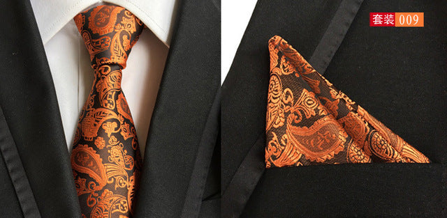 100% Silk tie set