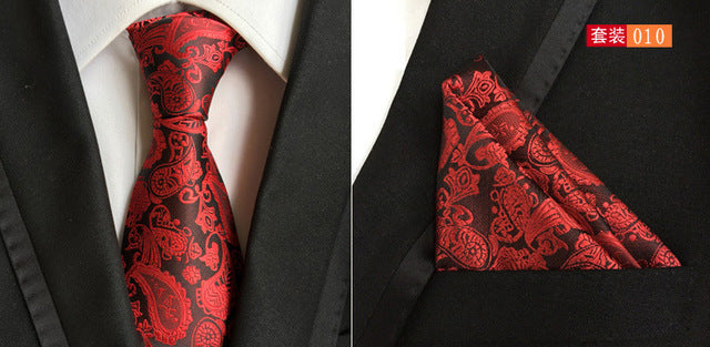 100% Silk tie set