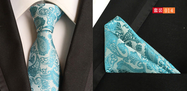100% Silk tie set