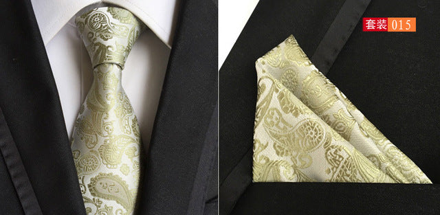 100% Silk tie set